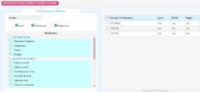 Groupe et droit d’accès